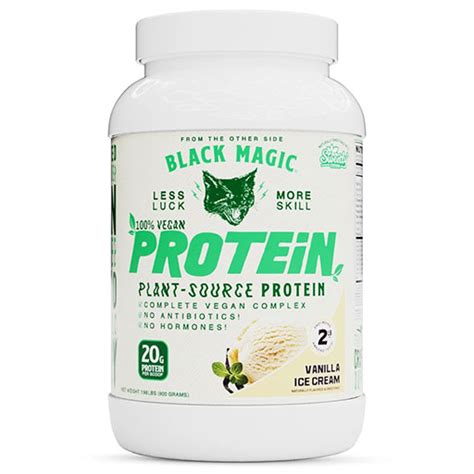 Supercharge Your Vegan Diet with Black Magic Plant-Based Protein